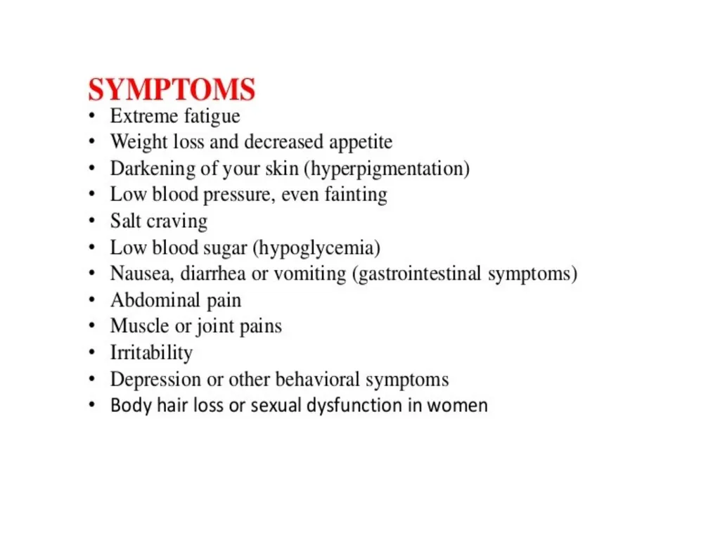 Addison's disease - slide 8 of 33