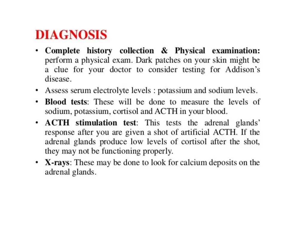 Addison's disease - slide 9 of 33