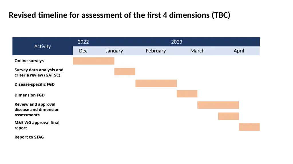 Gap Assessment Tool (GAT) for the NTD road map: AN - slide 18 of 18