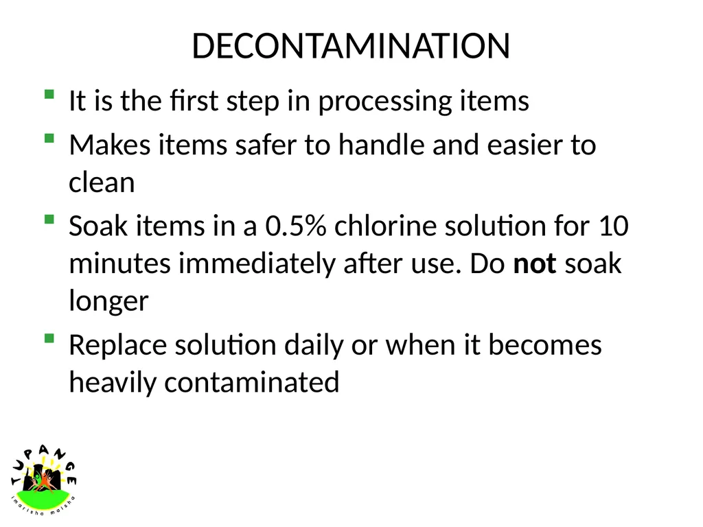INFECTION PREVENTION INFECTION PREVENTION It is - slide 15 of 34
