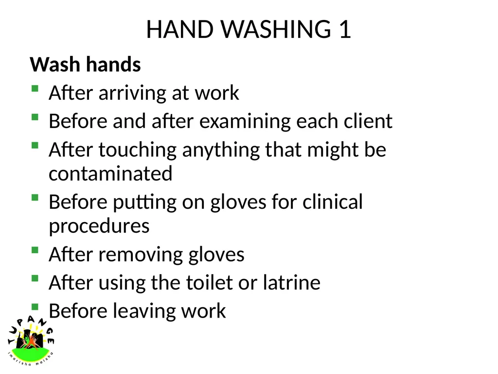 INFECTION PREVENTION INFECTION PREVENTION It is - slide 8 of 34
