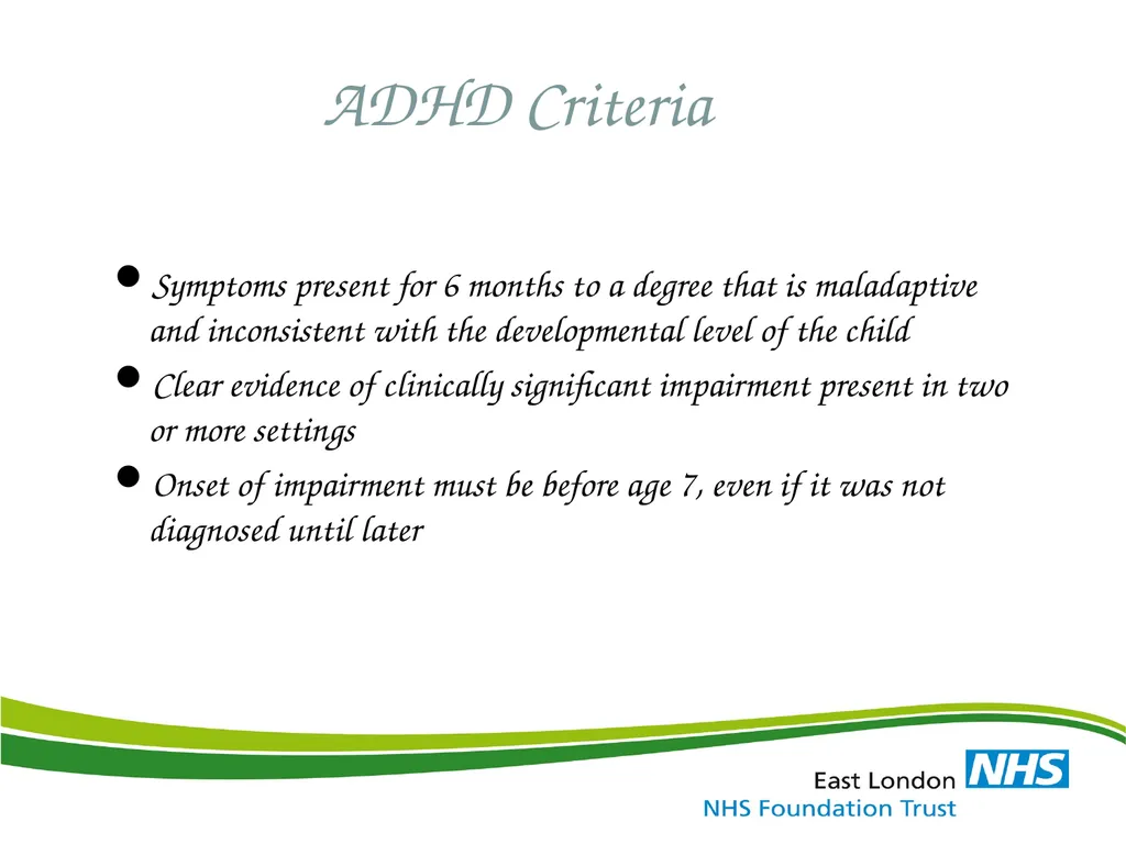 ELFT Training Packages for Primary Care - slide 7 of 64