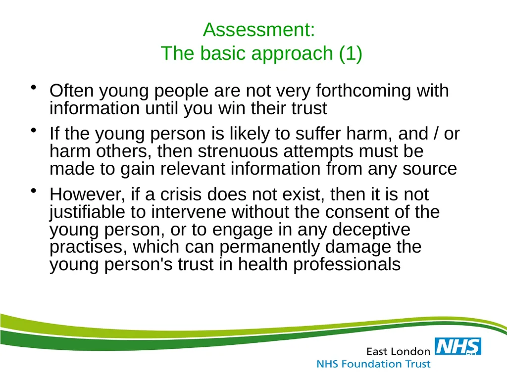 ELFT Training Packages for Primary Care - slide 60 of 64