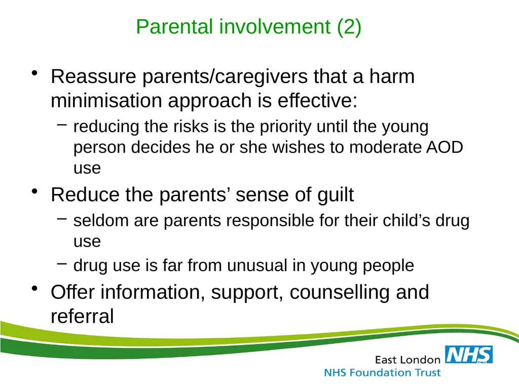 ELFT Training Packages for Primary Care - slide 64 of 64