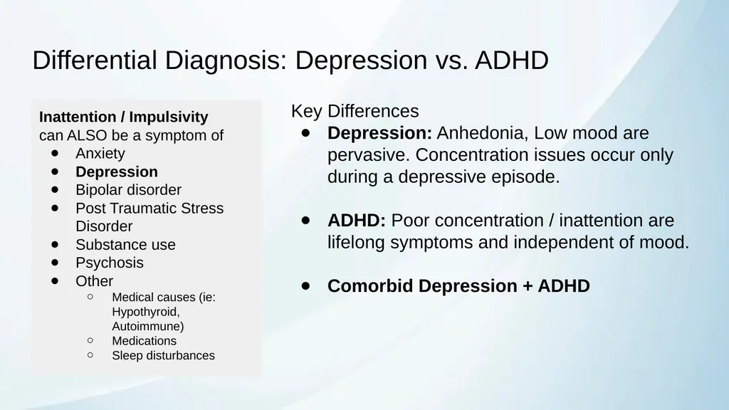 ADHD in Transitional Age Youth Developed by: - slide 19 of 61