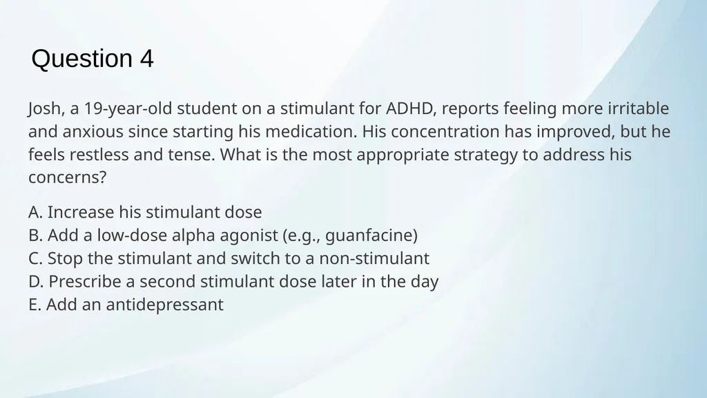 ADHD in Transitional Age Youth Developed by: - slide 57 of 61