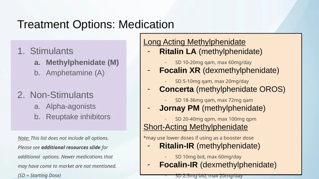 ADHD in Transitional Age Youth Developed by: - slide 37 of 61