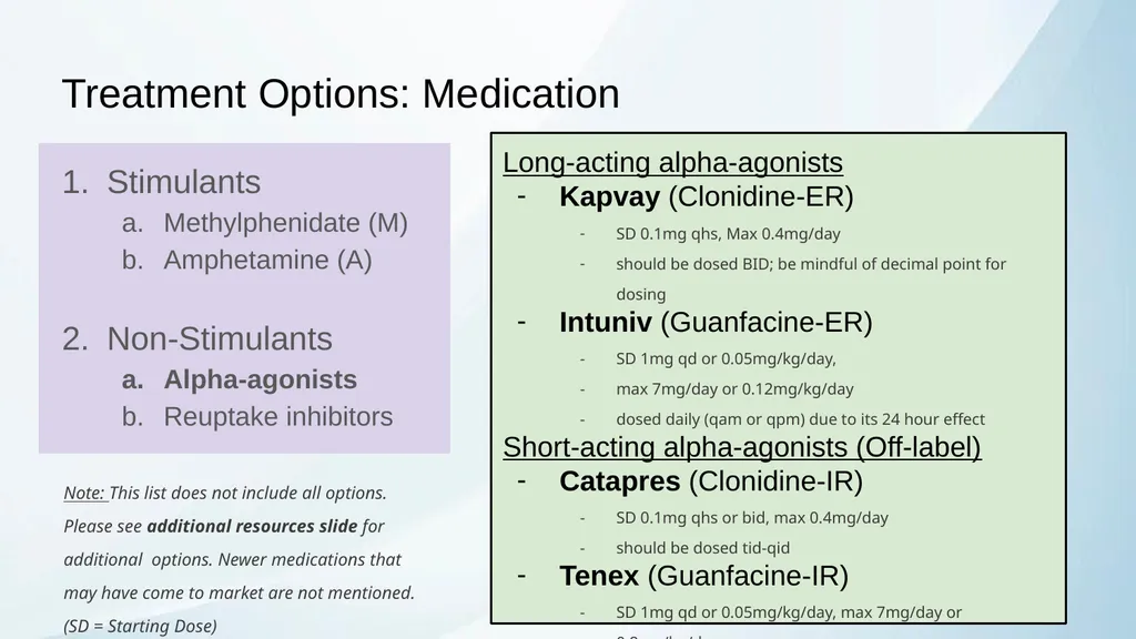 ADHD in Transitional Age Youth Developed by: - slide 43 of 61