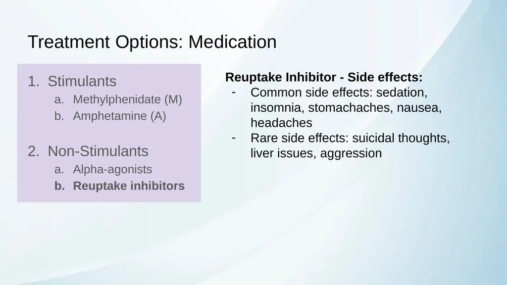 ADHD in Transitional Age Youth Developed by: - slide 46 of 61