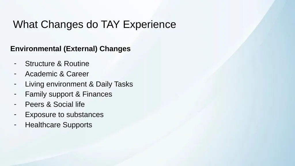 ADHD in Transitional Age Youth Developed by: - slide 6 of 61
