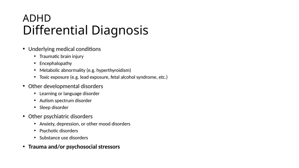Attention-deficit/ Hyperactivity Disorder: Best - slide 26 of 58