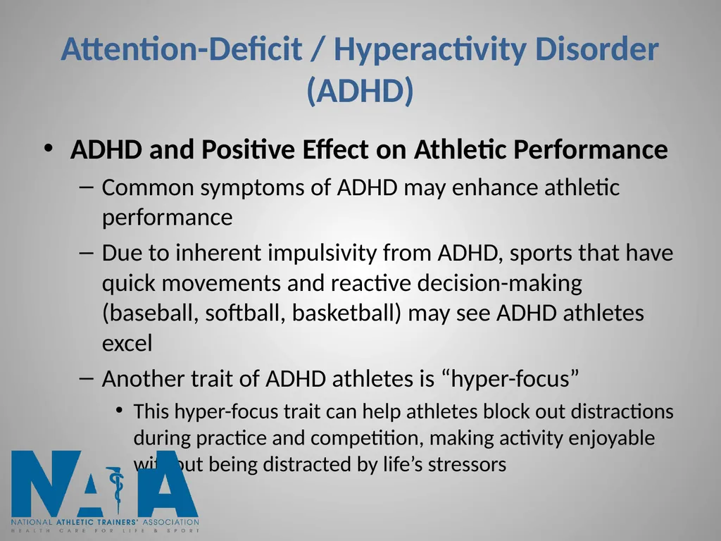 Attention-Deficit / Hyperactivity Disorder (ADHD) - slide 12 of 15