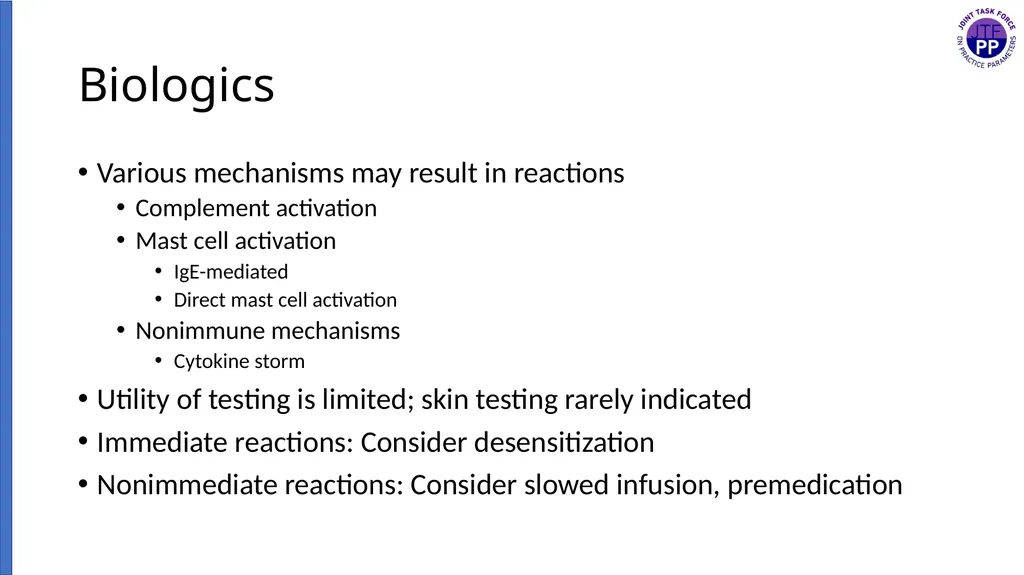 Drug Allergy: A 2022 practice Parameter Update - slide 17 of 45