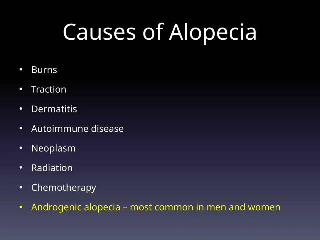 Management of Alopecia Ashley Balaker, MD March - slide 2 of 29