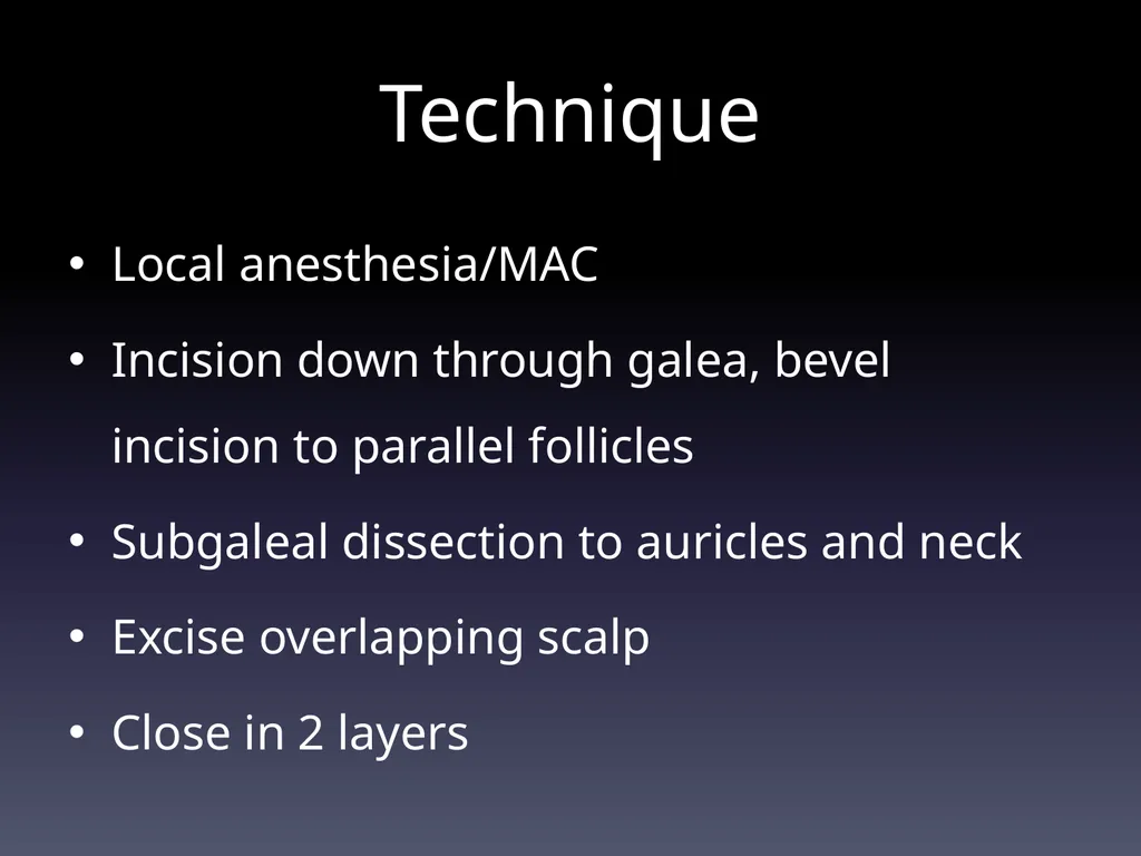Management of Alopecia Ashley Balaker, MD March - slide 21 of 29