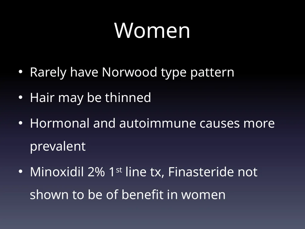 Management of Alopecia Ashley Balaker, MD March - slide 9 of 29