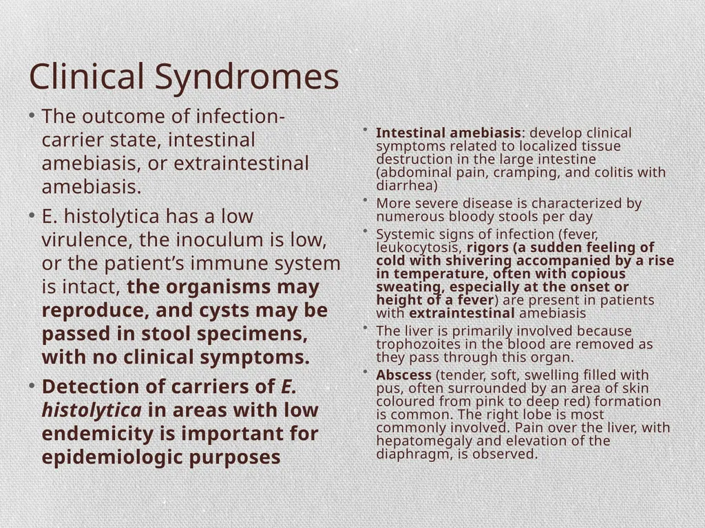 Entamoeba histolytica MIC 25 Amebae are primitive - slide 7 of 14