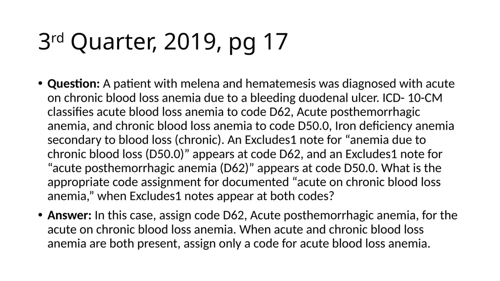 What is Anemia? World Health Organization: Anemia - slide 15 of 19