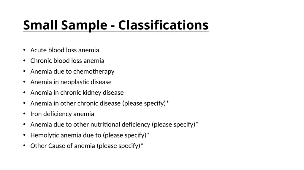 What is Anemia? World Health Organization: Anemia - slide 3 of 19