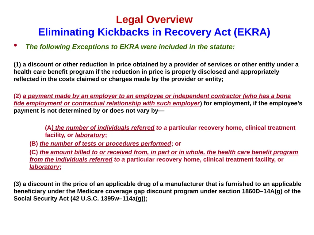 “Overview of Sober Home and Recovery Residence - slide 16 of 42