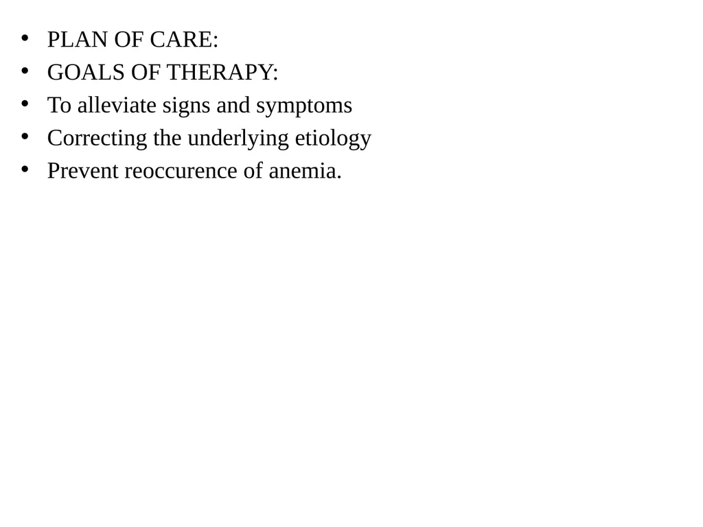 MAJOR CASE PRESENTATION ON SEVERE ANEMIA SCENARIO: - slide 7 of 10