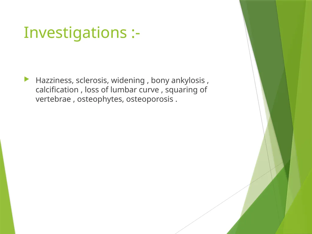 Ankylosing Spondylitis Pathology Ankylosing - slide 22 of 25