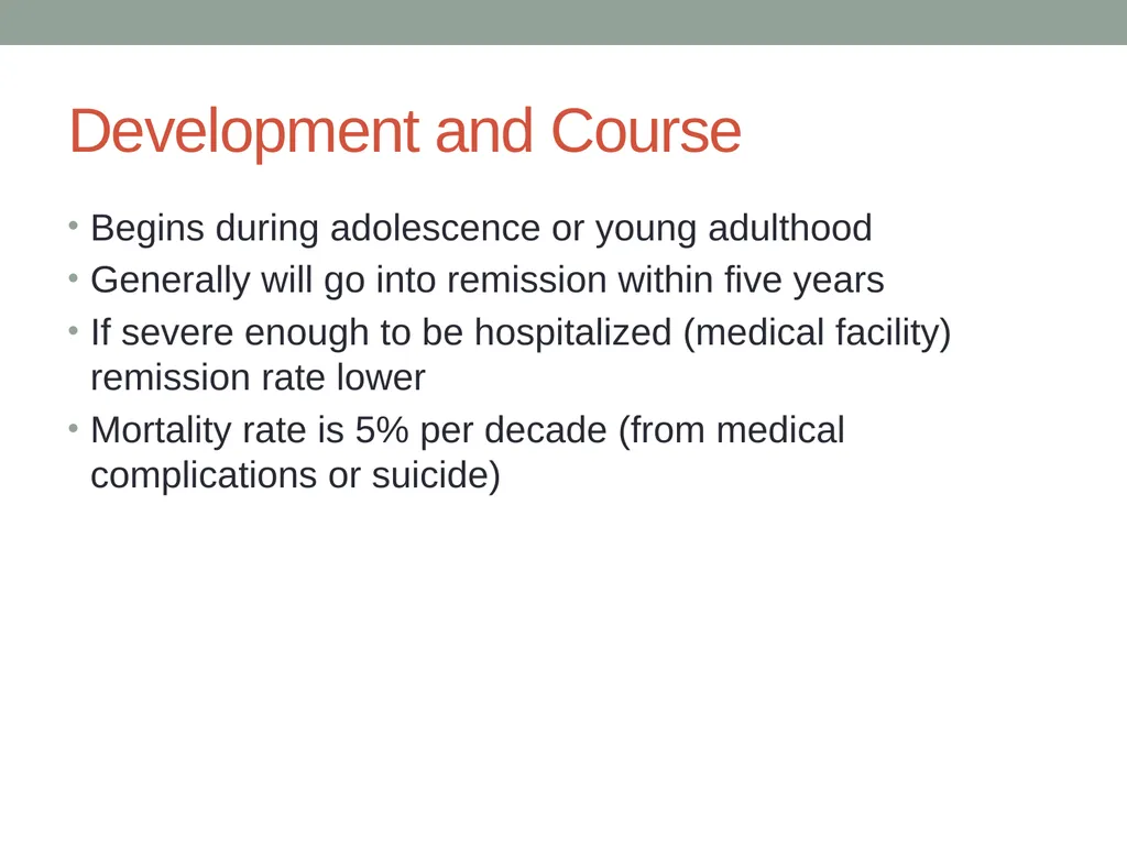 Eating Disorders Kelly Bennett, MD Associate - slide 8 of 32