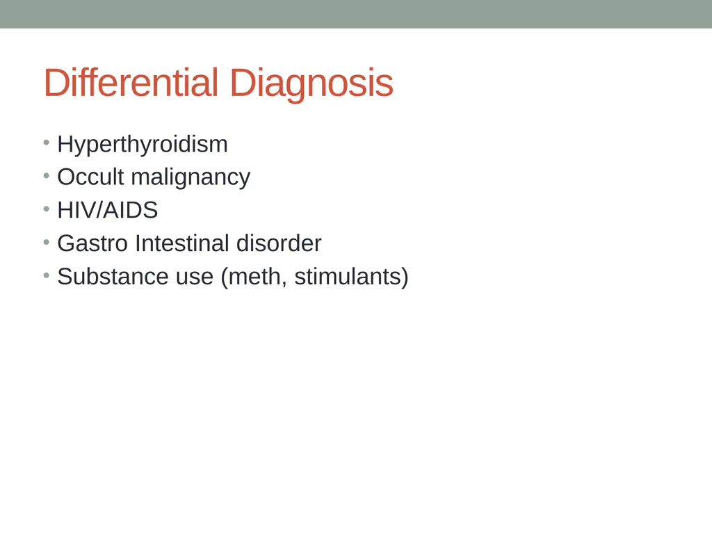 Eating Disorders Kelly Bennett, MD Associate - slide 15 of 32