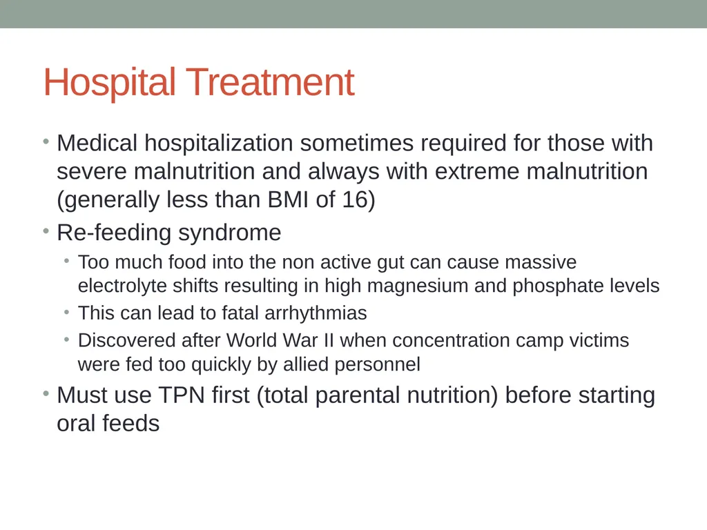 Eating Disorders Kelly Bennett, MD Associate - slide 18 of 32