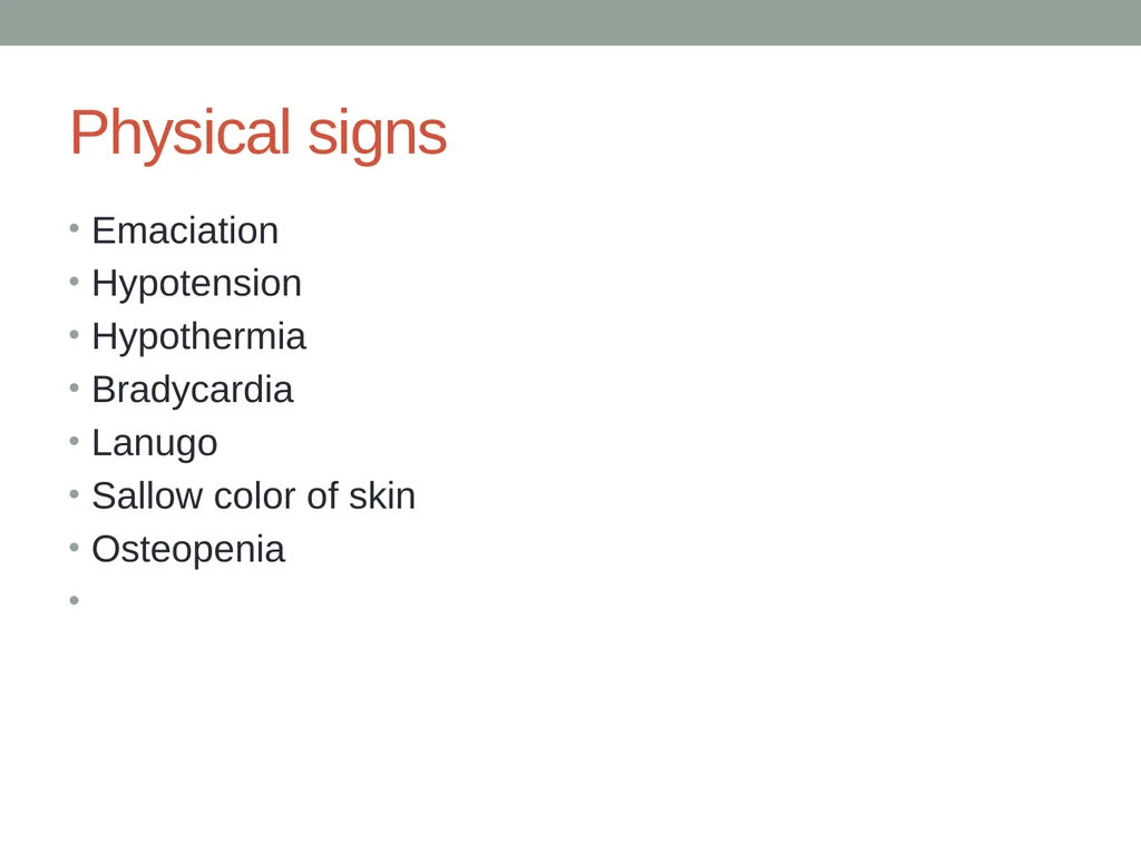 Eating Disorders Kelly Bennett, MD Associate - slide 13 of 32