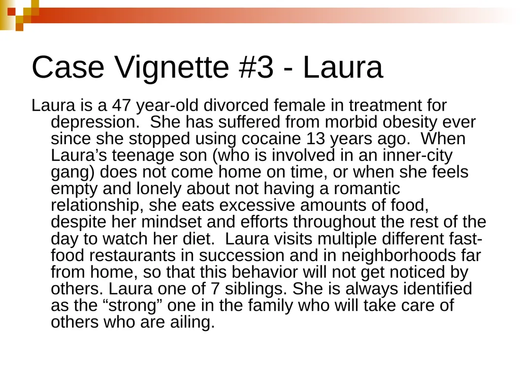 Eating Disorders 21 November 2013 Krissy Schwerin, - slide 32 of 46
