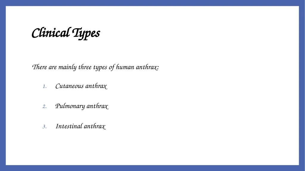 Bacillus anthracis Dr. Priyanka Chaturvedi - slide 8 of 28
