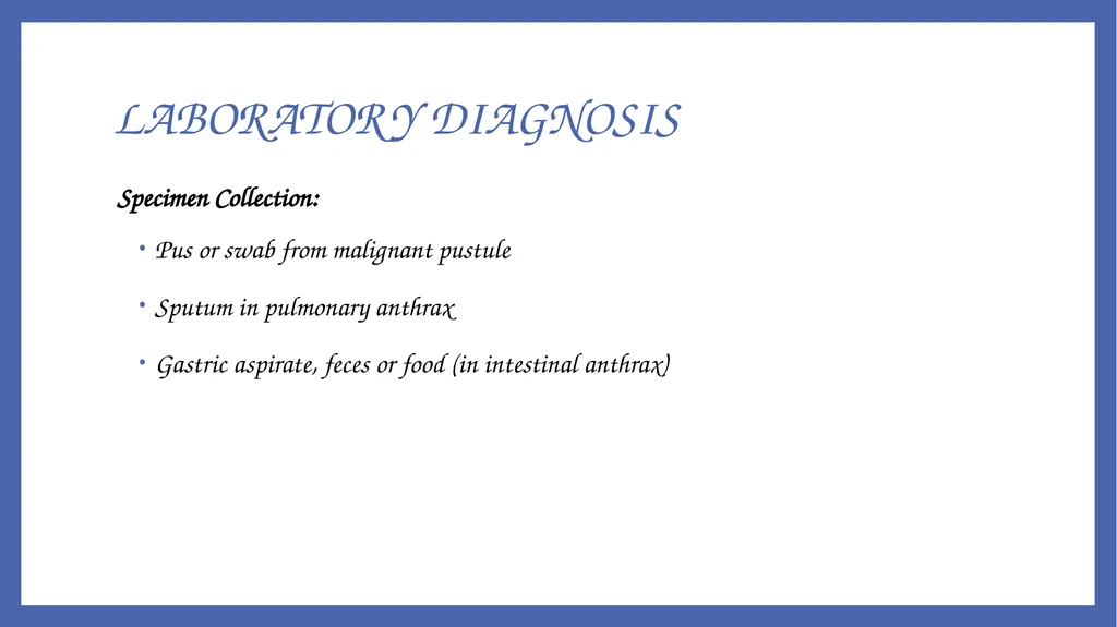 Bacillus anthracis Dr. Priyanka Chaturvedi - slide 12 of 28