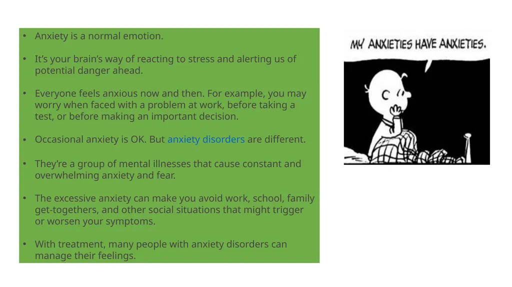 Anxiety Disorder By: Dr. Ruchi Tewari Assistant - slide 2 of 8