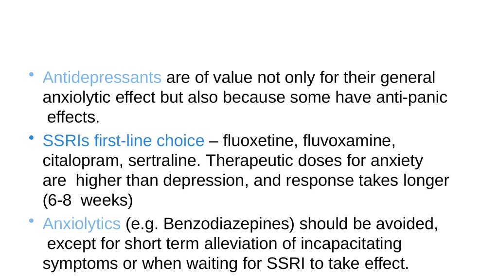 ANXIETY DISORDER BY Dr Arpit Jaiswal Assistant - slide 26 of 28