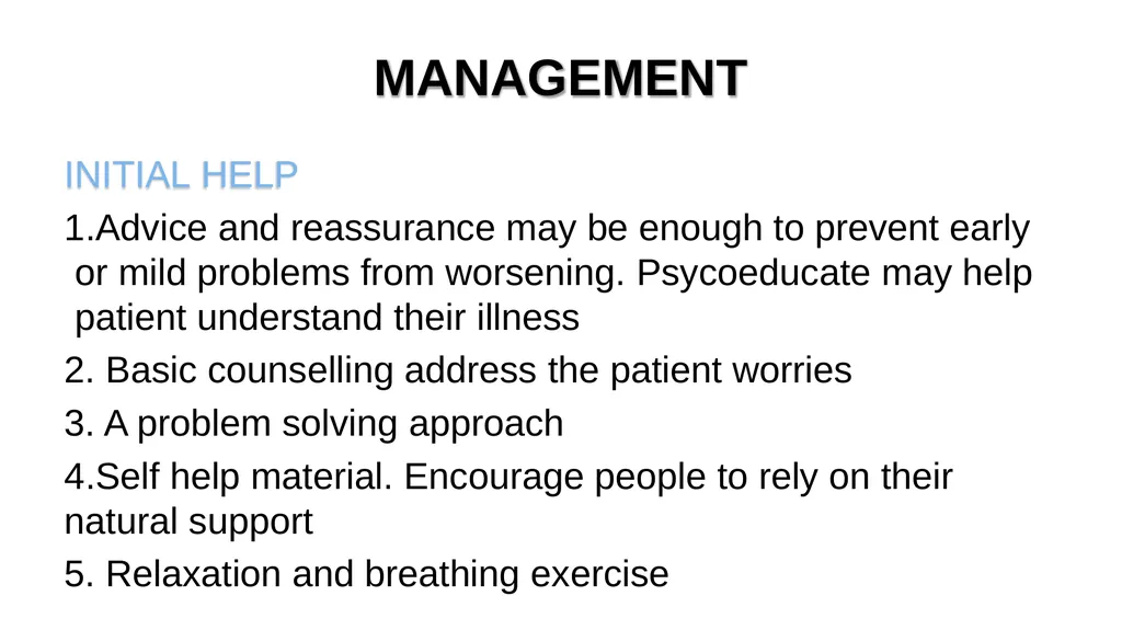 ANXIETY DISORDER BY Dr Arpit Jaiswal Assistant - slide 23 of 28