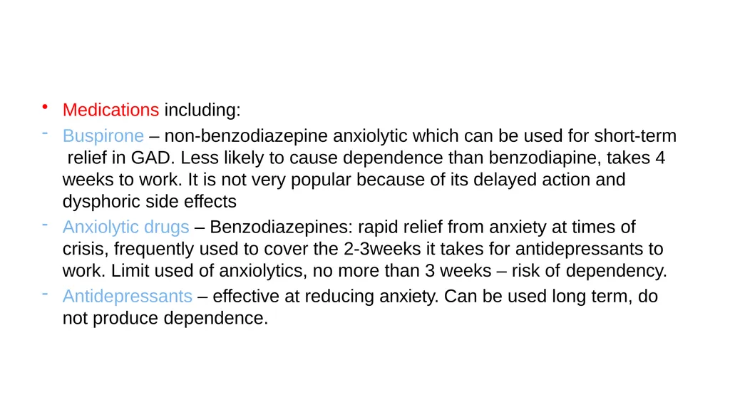 ANXIETY DISORDER BY Dr Arpit Jaiswal Assistant - slide 27 of 28