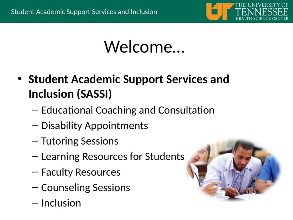 Coping with Anxiety and Stress Welcome… Student - slide 2 of 18