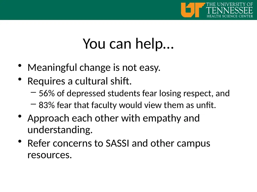 Coping with Anxiety and Stress Welcome… Student - slide 17 of 18