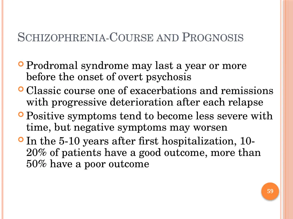 PSYCHOTIC DISORDERS Jessica Nelson, M.D. Assistant - slide 59 of 107