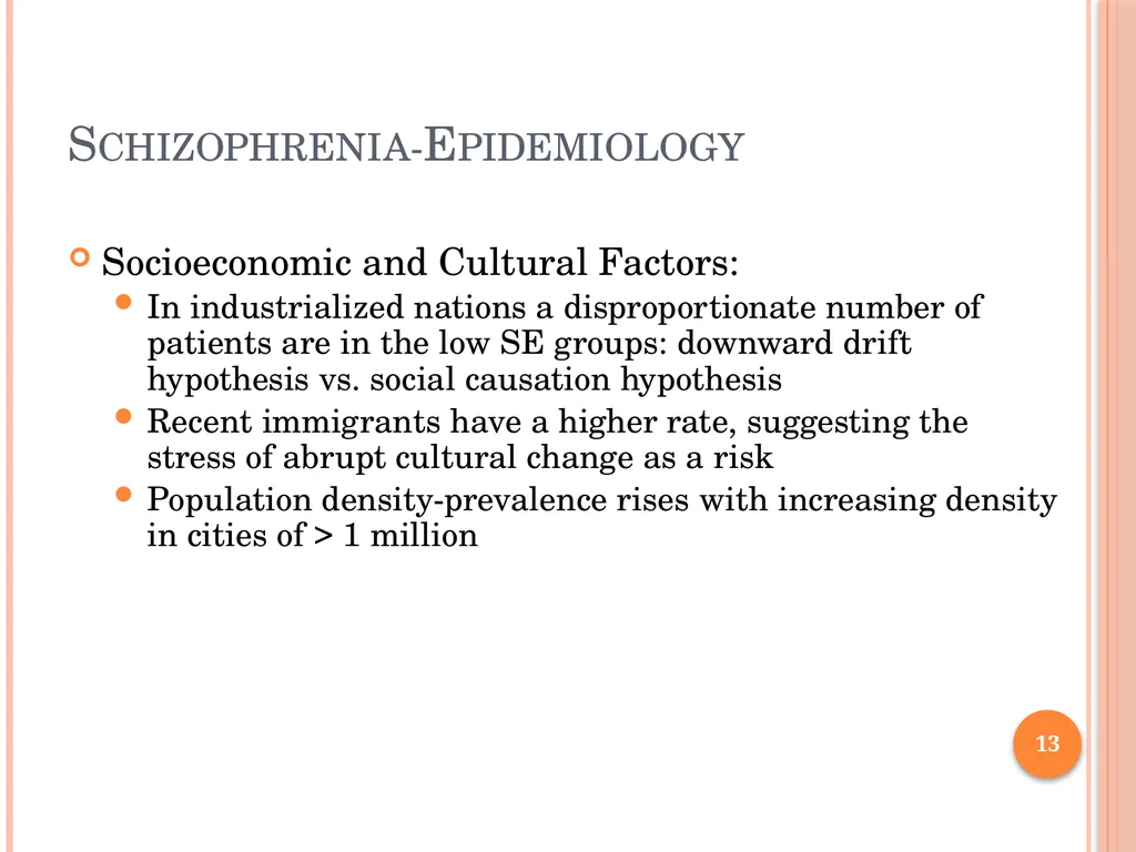 PSYCHOTIC DISORDERS Jessica Nelson, M.D. Assistant - slide 13 of 107