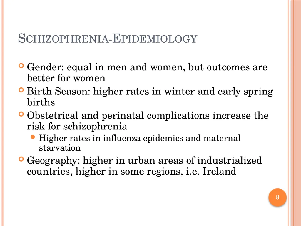 PSYCHOTIC DISORDERS Jessica Nelson, M.D. Assistant - slide 8 of 107