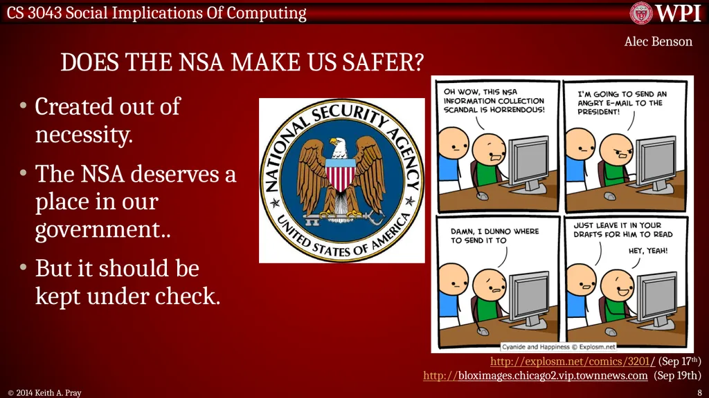 Keith A. Pray Instructor socialimps.keithpray.net - slide 8 of 22