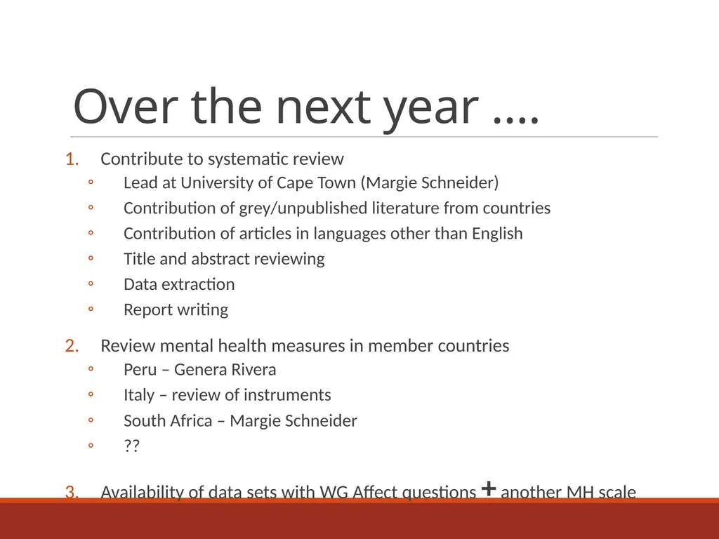 Mental health workgroup Update 15th Washington - slide 12 of 13