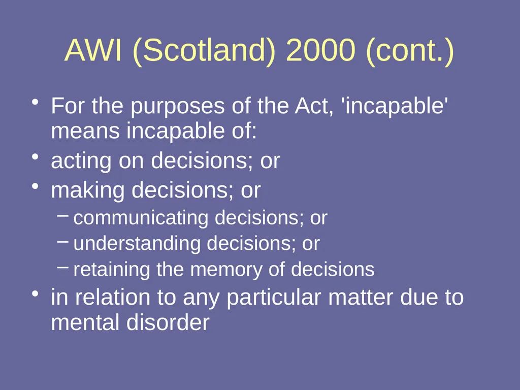 Personality Disorders Dr Andrea Williams - slide 53 of 54
