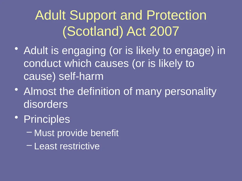 Personality Disorders Dr Andrea Williams - slide 54 of 54