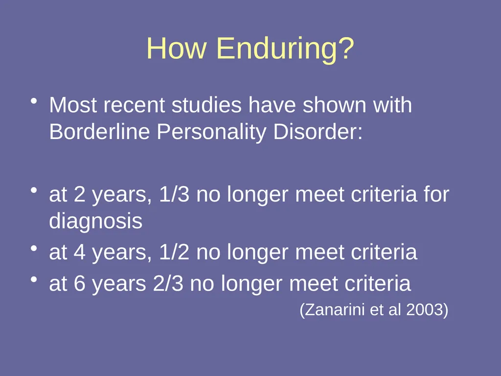 Personality Disorders Dr Andrea Williams - slide 15 of 54