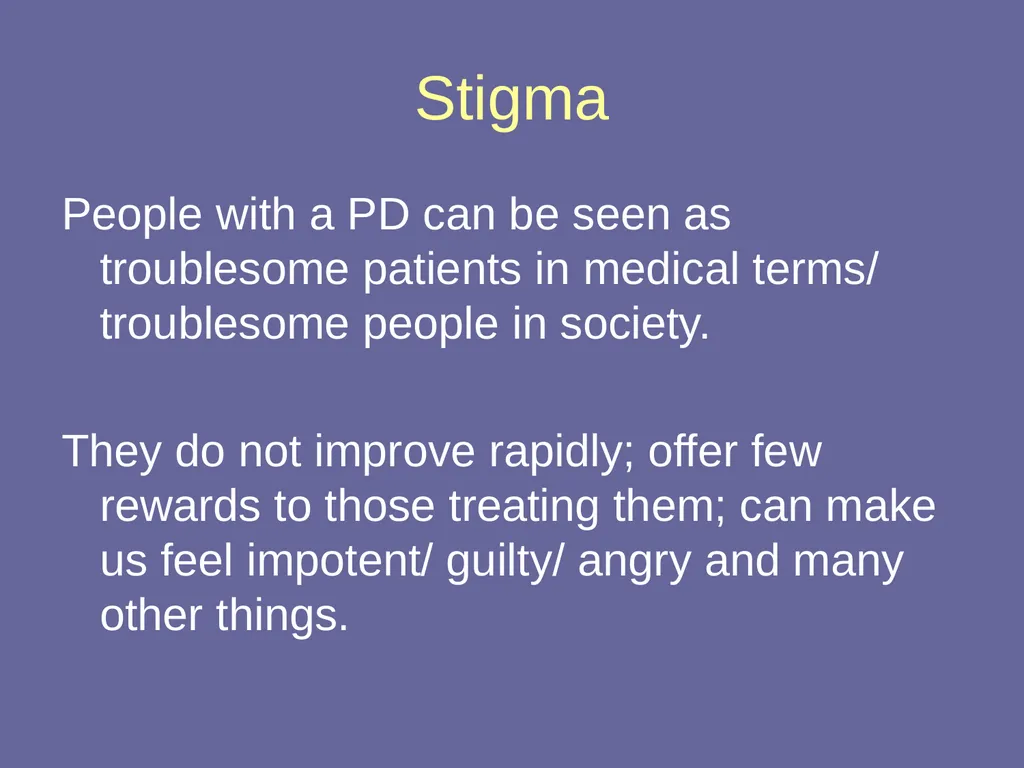 Personality Disorders Dr Andrea Williams - slide 5 of 54