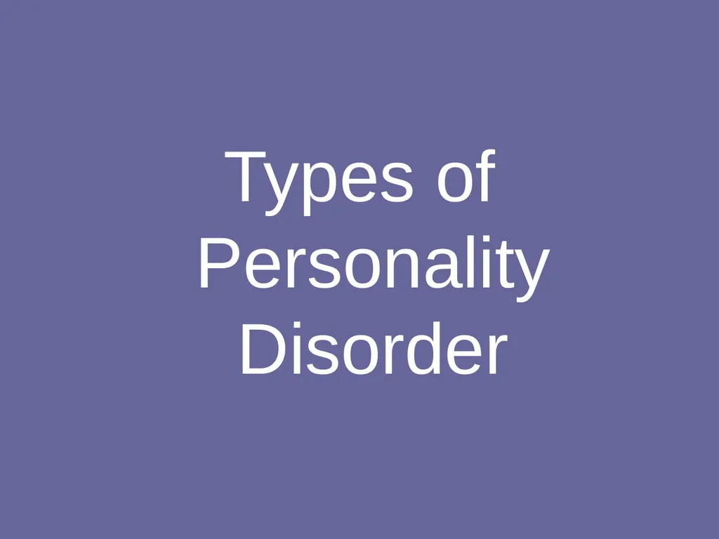 Personality Disorders Dr Andrea Williams - slide 18 of 54