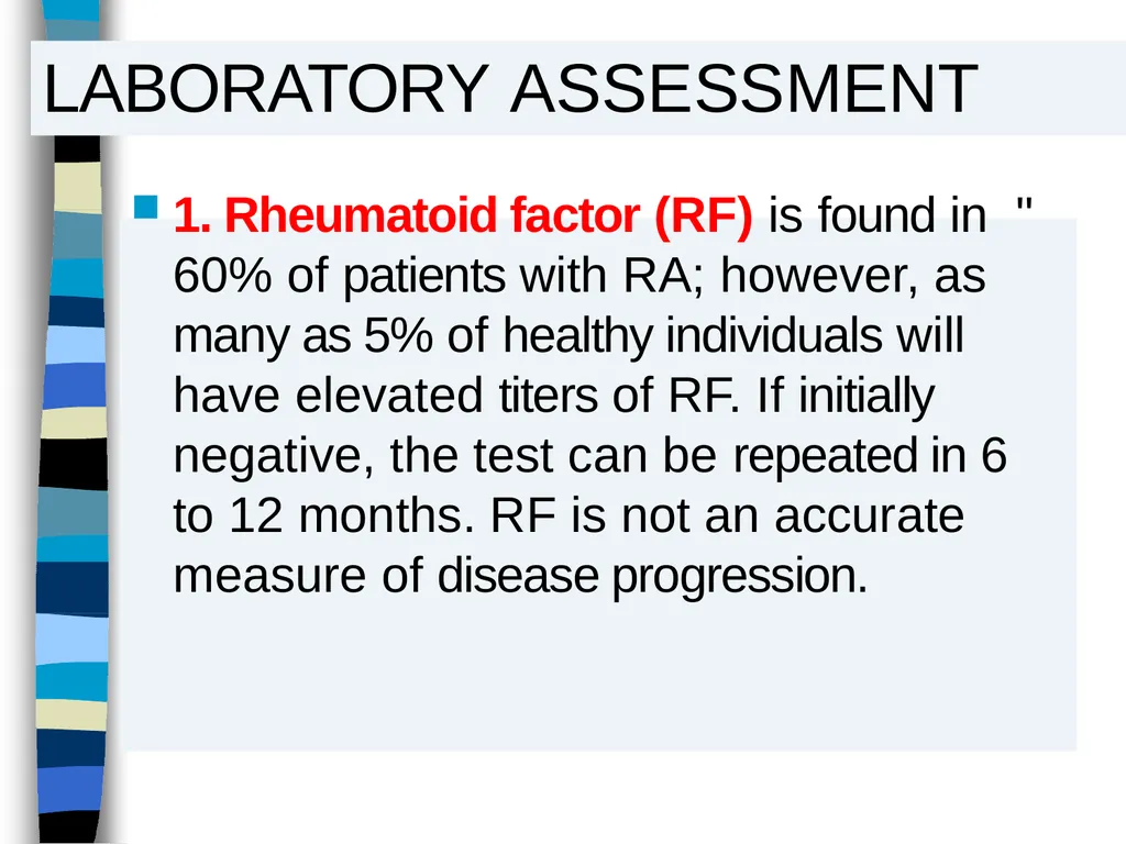 RHEUMATOID ARTHRITIS Doç.Dr.Demet Tekdöş - slide 22 of 31